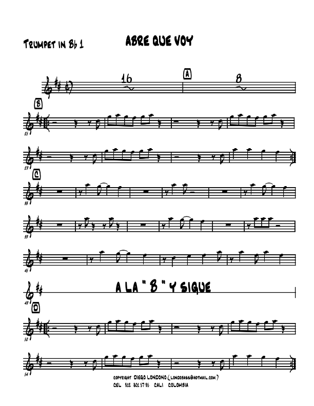 La imagen puede contener una previsualizacion de una partitura